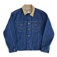 DEADSTOCK " 1980's WRANGLER 74148PW DENIM JACKET " Made in U.S.A. / SZ XL