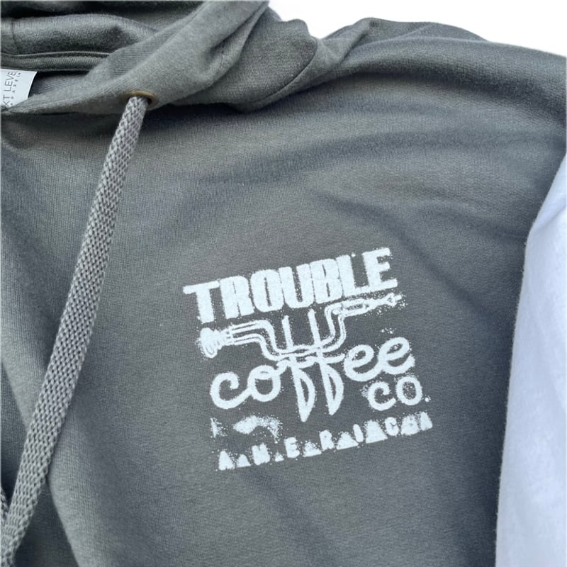 Trouble Coffee Co.＂Long Sleeve Hoodie＂ | GRUMMAN
