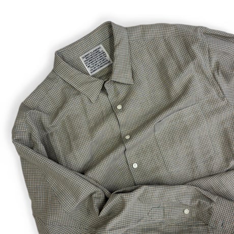 SUNNY ELEMENT＂VINEYARD SHIRT＂LINEN RAYON / DEADSTOCK FABRIC