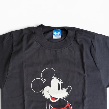 DEADSTOCK " 1980's OLD MICKEY MOUSE T-SHIRT＂MADE IN U.S.A. / SZ SMALL