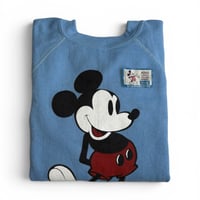 DEADSTOCK " 1970's OLD MICKEY MOUSE SWEATSHIRT＂MADE IN U.S.A. / SZ LARGE