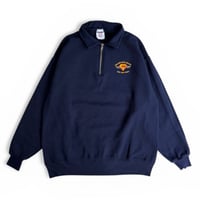 DEADSTOCK＂1990's GOLDEN GATE TRANSIT HALF ZIP SWEAT＂BY JERZEES