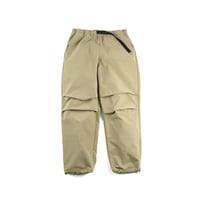 BROWN by 2-tacs＂KNEE TUCK PANTS＂STORMFLEECE