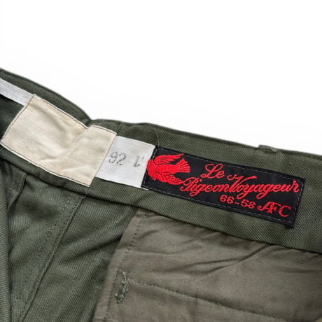 DEADSTOCK " 1950's FRENCH AIR FORCE M-47 TROUSERS＂MADE IN FRANCE / SZ 92L