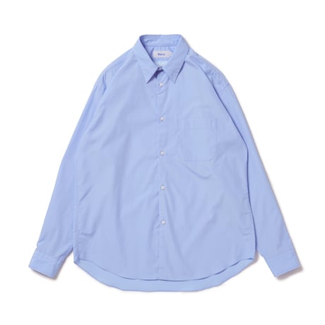 Riprap＂FF REGULAR COLLAR SHIRT＂ALUMO COTTON POPLIN