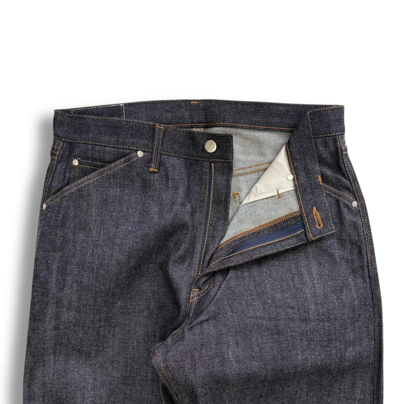 パンツ STABILIZER GNZ 0-09selvedge widestraight STABILIZER GNZ / 0-09 selvedge wide straight - Indigo - 乱