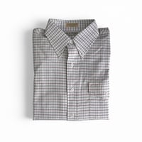 DEADSTOCK " 1990's L.L.BEAN PLAID OXFORD L/S BD SHIRT " MADE IN U.S.A. / SZ M 16-34