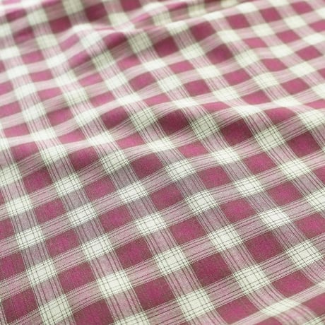 BROWN by 2-tacs＂WIDE COLLAR＂RED CHECK