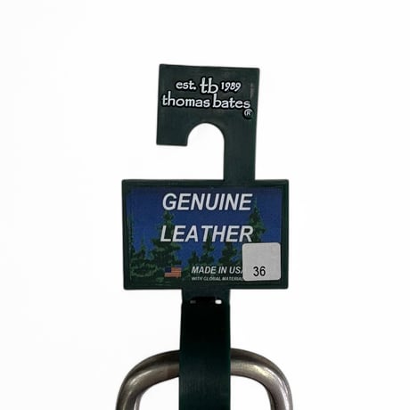 THOMAS BATES＂SEAFORD BRIDLE LEATHER BELT "