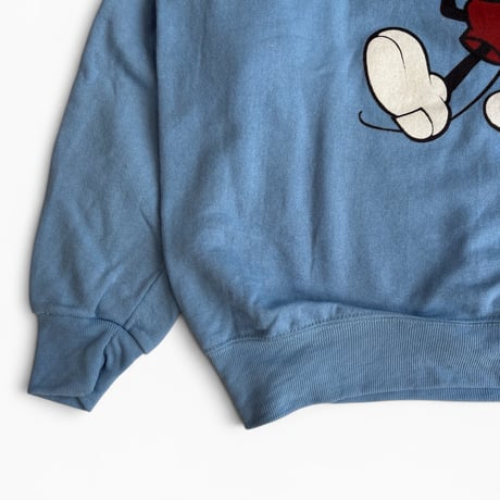 DEADSTOCK " 1970's OLD MICKEY MOUSE SWEATSHIRT＂MADE IN U.S.A. / SZ LARGE
