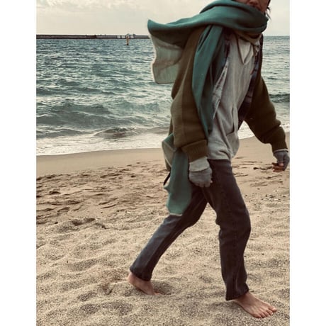 SLOWPOKE " SECURITY BLANKET " PASHMINA 100% STOLE "