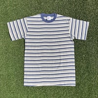 DEADSTOCK " 1990's N.O.S. Multi Striped T-shirt "