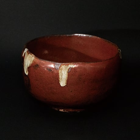 茶道茶碗「赤銅」