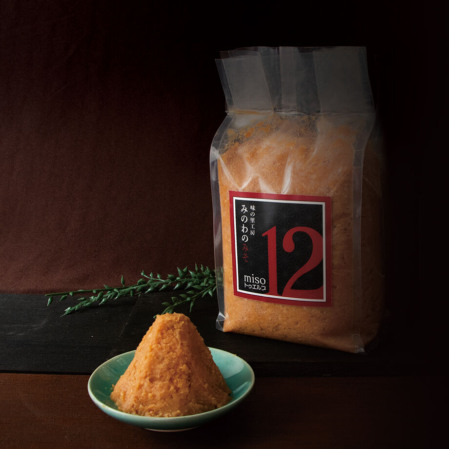 味の里工房 みのわのみそ［miso12］900g | わつなぎ屋