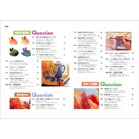 はじめたばかりの油絵Q&A