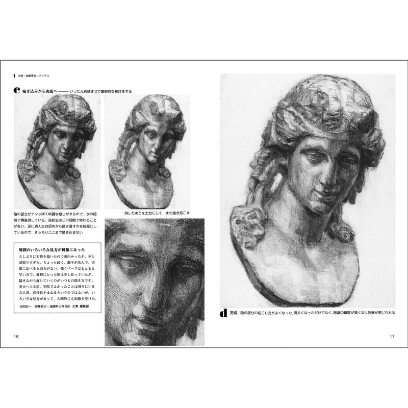 石膏デッサン | みみずくの本屋さん