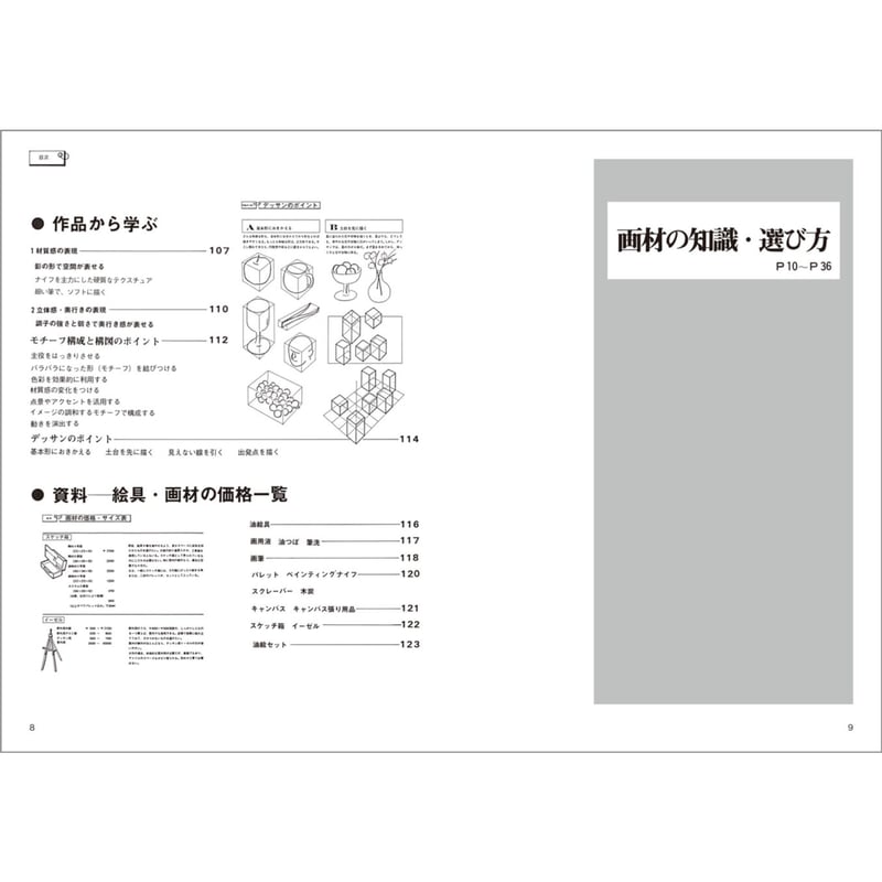 油絵ノート・基礎編 | みみずくの本屋さん