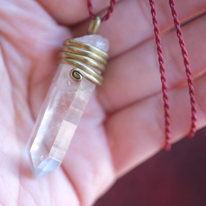 神秘的　初期ピンクレムリアンシード　　ネックレス　silver925 1 神秘的 初期ピンクレムリアンシード ネックレス silver925 2