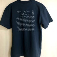 中山道旅人Ｔシャツ（スモークネイビー）