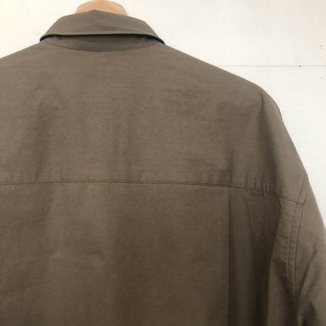 unisex / make my day select /  ハイデンスツイル S/Sシャツ / カーキ / Mサイズ