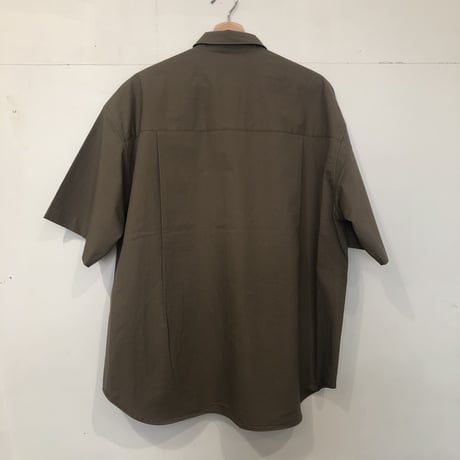unisex / make my day select /  ハイデンスツイル S/Sシャツ / カーキ / Mサイズ