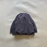 ladies / prit / コットンリネンギャザーシャツ