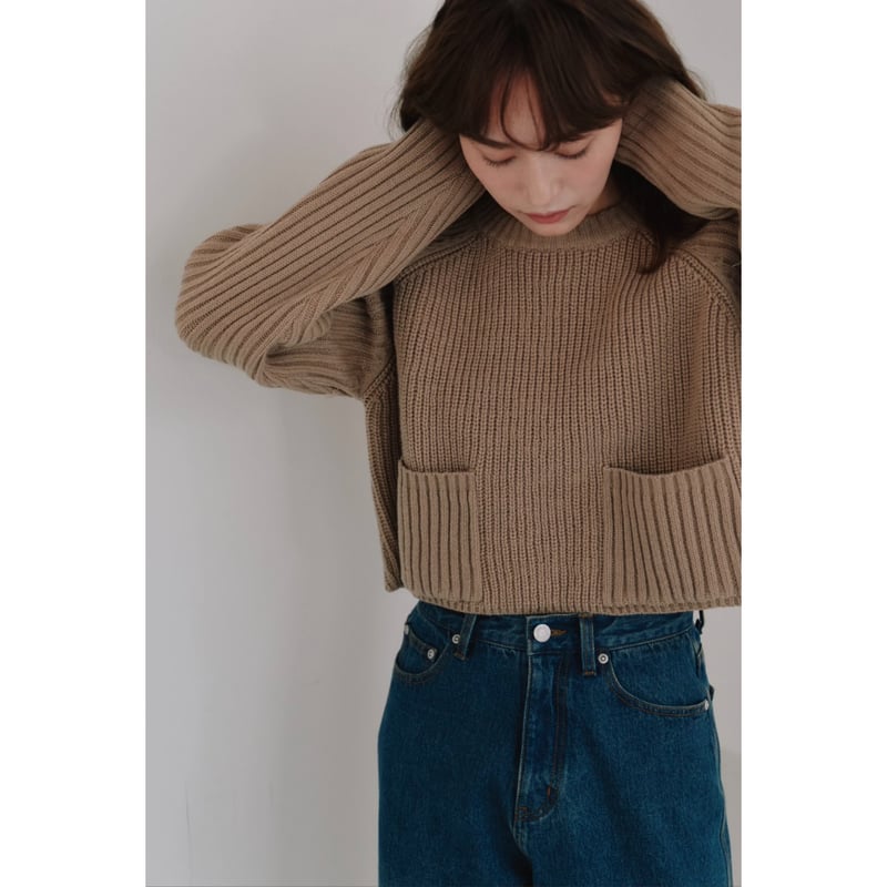 ladies / Hella / クロップドニット | make my day