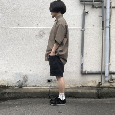 unisex / make my day select /  ハイデンスツイル S/Sシャツ / カーキ / Mサイズ