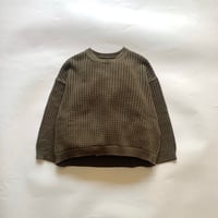 ladies / TUTIE. / コットンニットメッシュプルオーバー