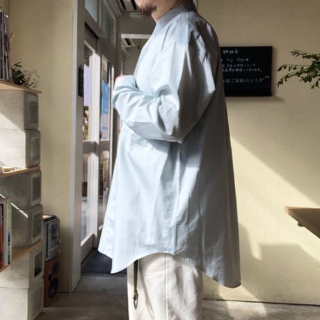 unisex / amne / Solid B.C L/S shirts / Celadon / size 2