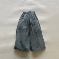 ladies / SORTE / リネンコットンタックフレアパンツ