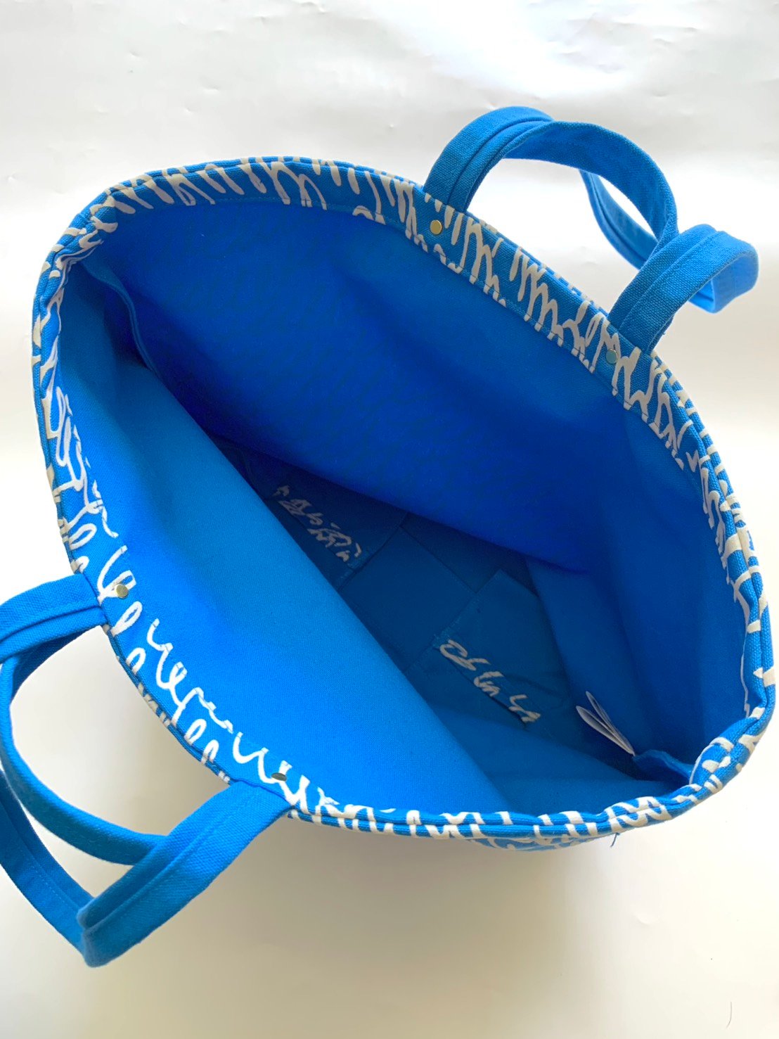 used / unisex / mina perhonen / フロッキープリント トートバッ