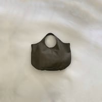 unisex / CURA / パイピングトートバッグ / グレージュ