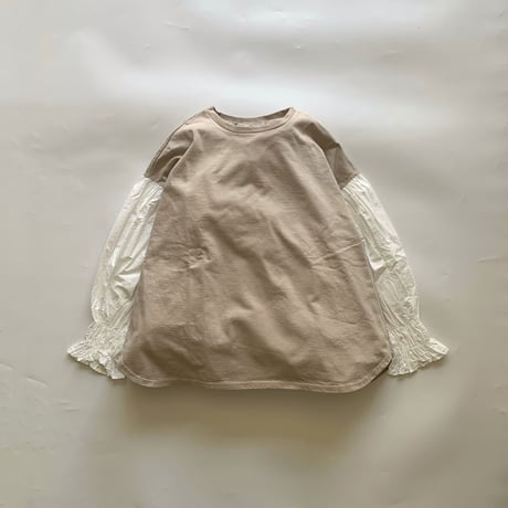 universal tissu / シャツスリーブプルオーバー