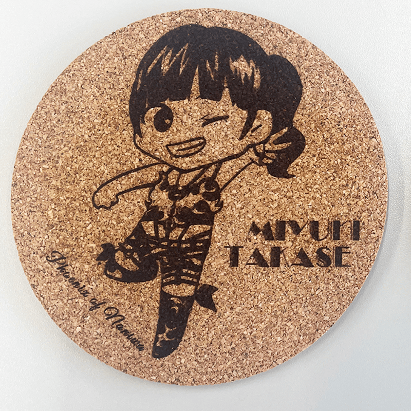 オリジナル コルクコースター 全2種 | みゆねえショップ