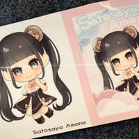 聖彩天萌音　2024生誕イラストステッカー