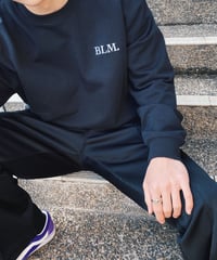 Logo sweatshirt 【black 】