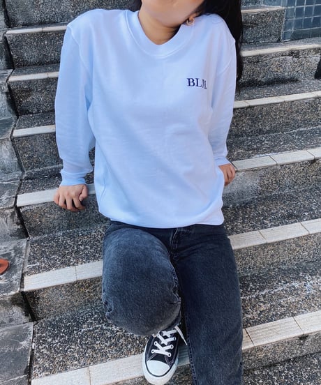Logo sweatshirt 【white】