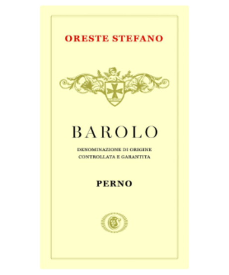 バローロ・ペルノ 2015 / オレステ・ステファノ　Barolo Perno  / Oreste Stefano
