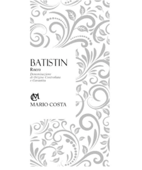 ロエロ・バティスティン2016  /  マリオ・コスタ　Roero BATISTIN / Mario Costa