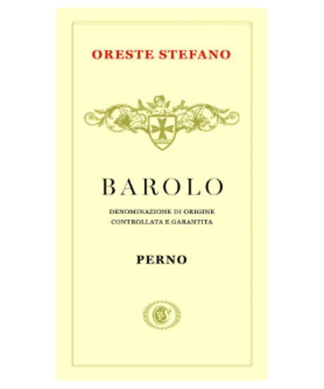 バローロ・ペルノ 2015 / オレステ・ステファノ　Barolo Perno  / Oreste Stefano