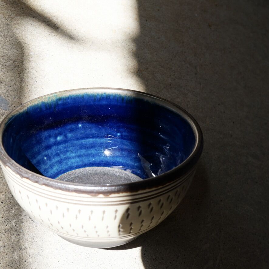 呉須釉鉢〔4寸〕 | 一翠窯 Online