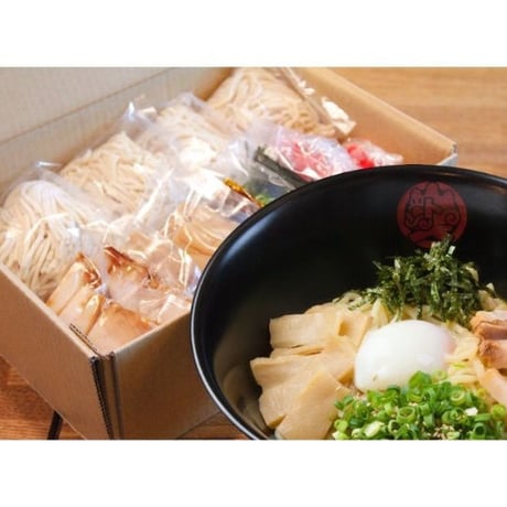 焼豚2倍!!  辛味温玉油そば 6食セット