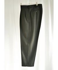 HEUGN “ George “ WOOL. TROUSER 010　定番BLACK