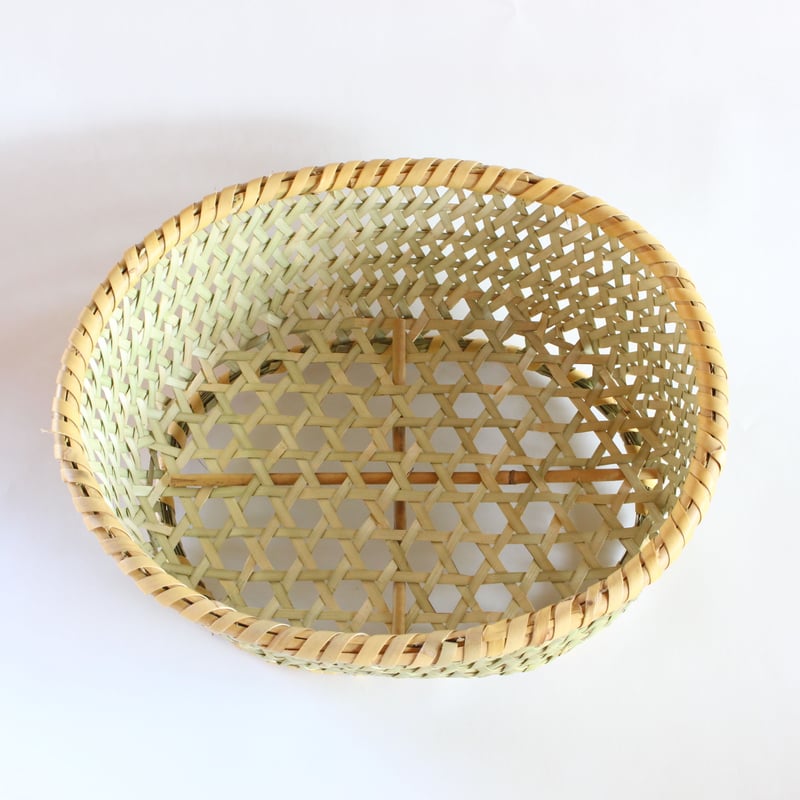 茶碗かご 楕円 （中） | 手打ちそば岳オンラインストア