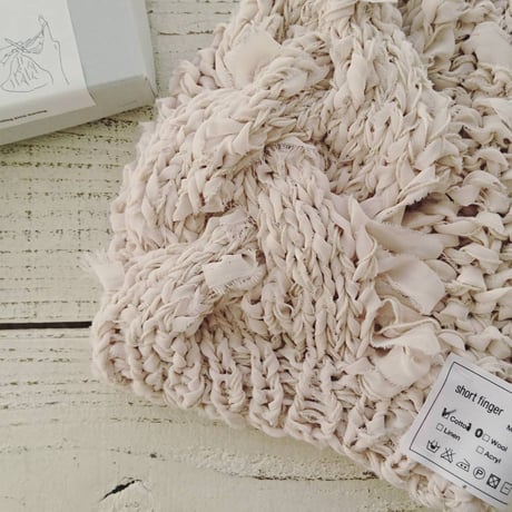 【オーダー品】Chiffon Broken（コットンキャップ）  ベージュ