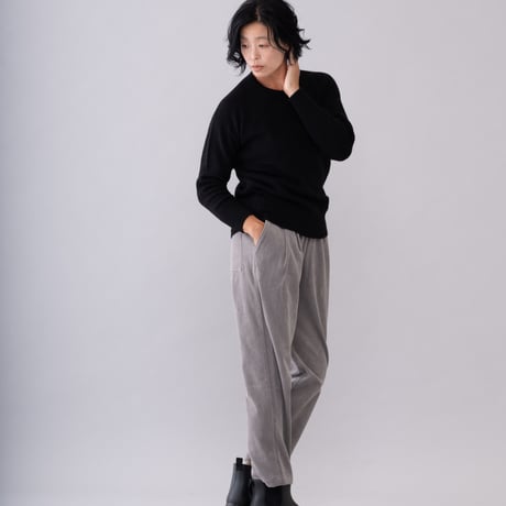 【予約販売】CA＆Co.  コーデュロイテーパードパンツ