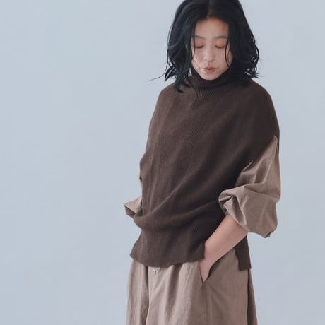 【予約販売】CA＆Co. YAK  ドロップショルダーベスト