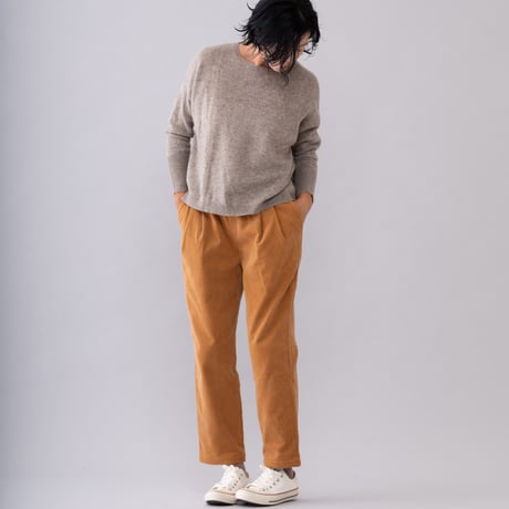 【予約販売】CA＆Co.  コーデュロイテーパードパンツ