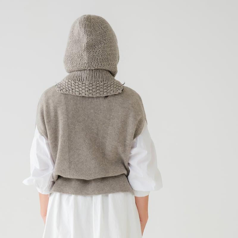 受注生産】CA&Co. YAK cagoule(フード付きネックウォーマー 受注生産】CA&Co. YAK cagoule(フード付きネックウォーマー